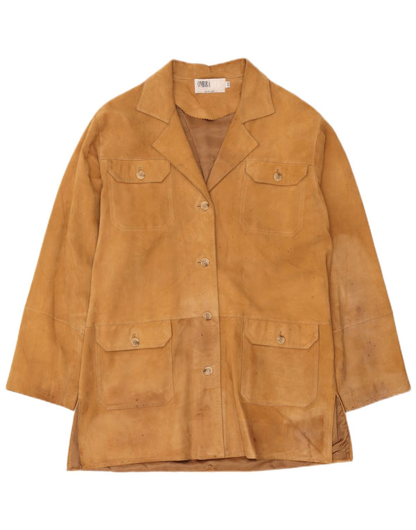 Ombraluce Abrigo de ante para mujer IT 44 Beige medio