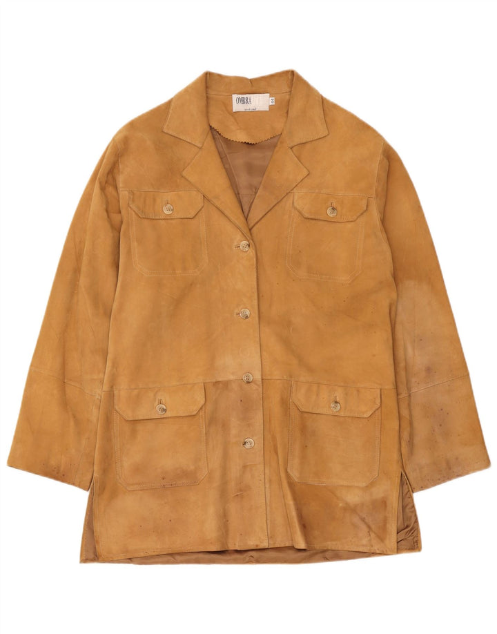 Ombraluce Abrigo de ante para mujer IT 44 Beige medio