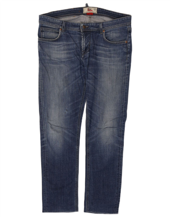 Roy Rogers Vaqueros ajustados para hombre W36 L29 Algodón azul