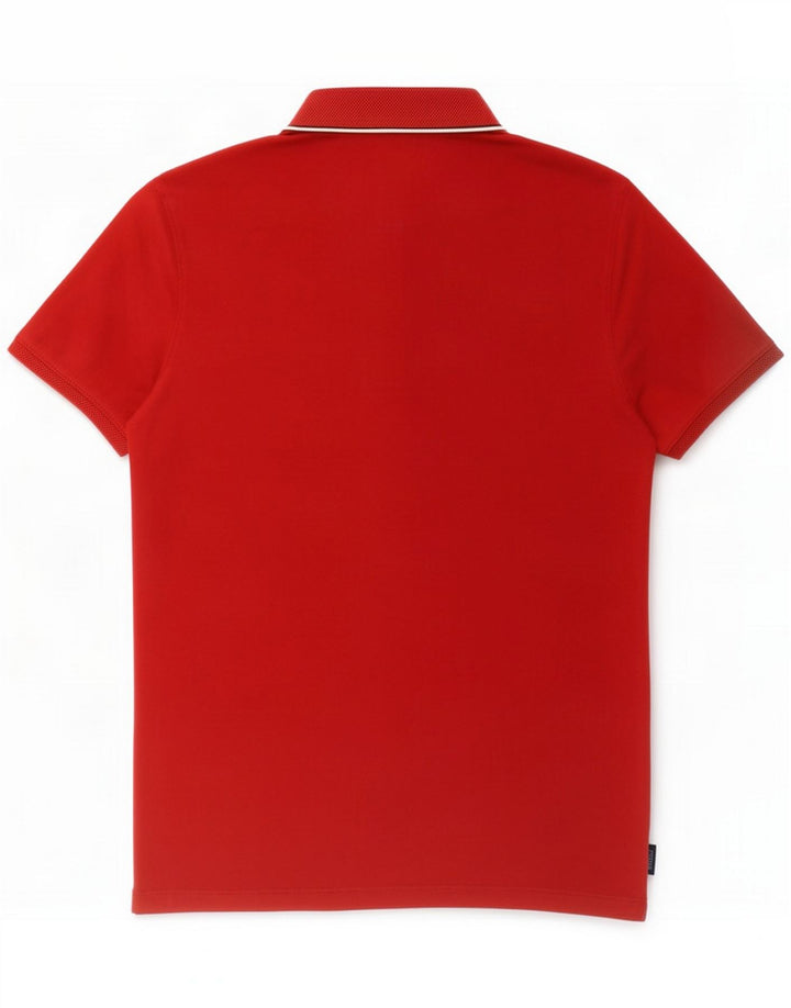 Polo para hombre de Ted Baker Talla 3 Mediano Rojo