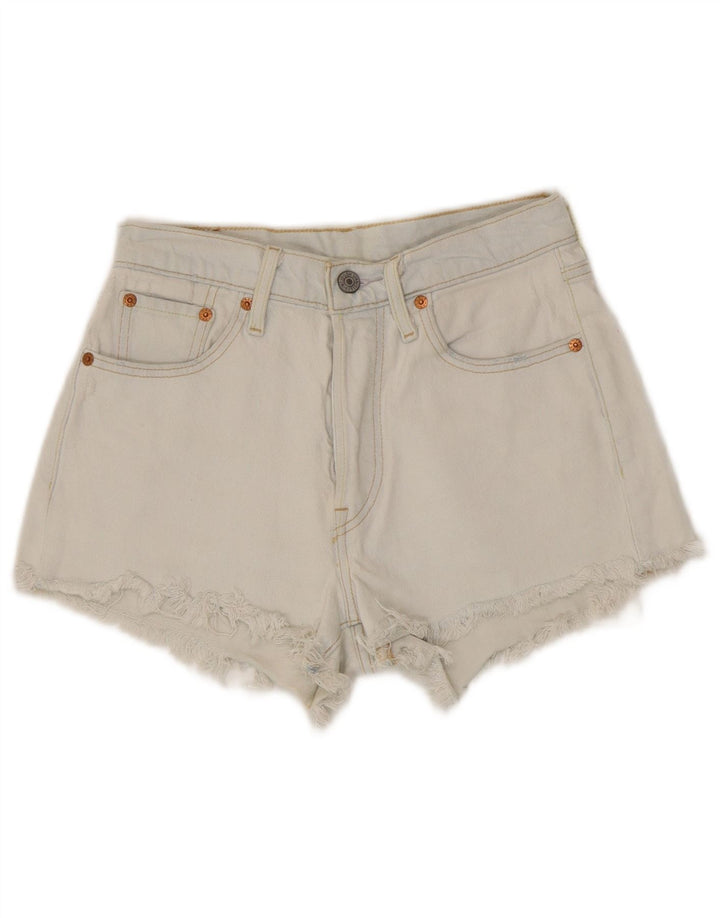 Levi's Mujer 501 Shorts Vaqueros W25 XS Algodón Azul