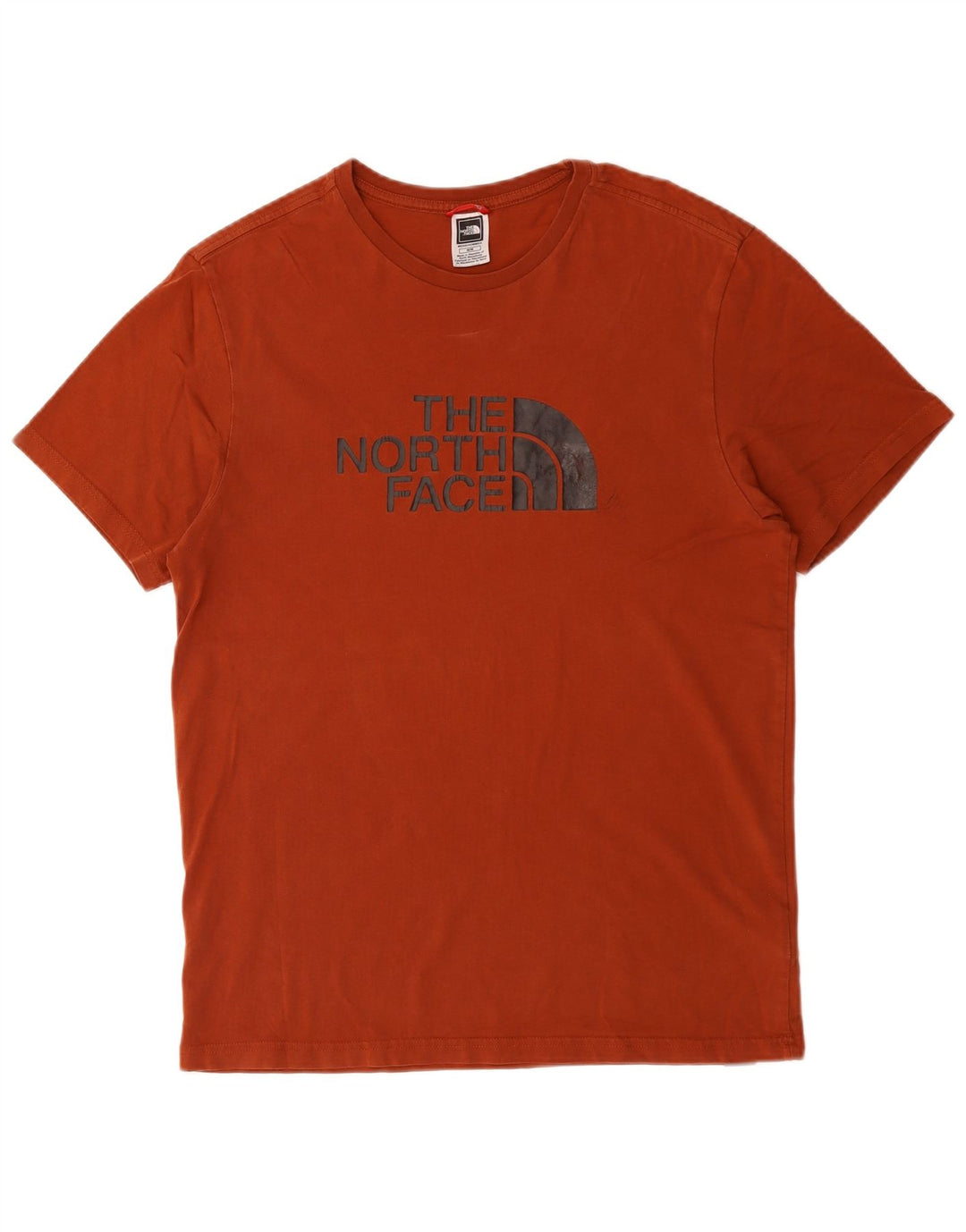 THE NORTH FACE Camiseta gráfica para hombre Top Medium Red Cotton
