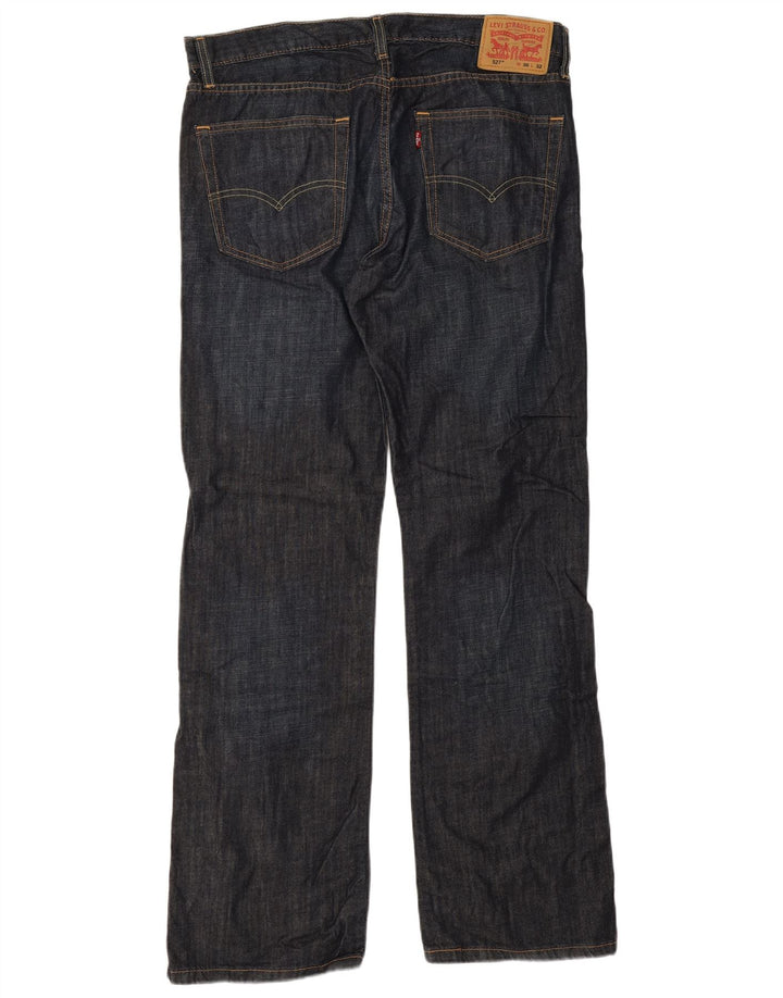 Levi's Hombre 527 Vaqueros Bootcut W36 L32 Algodón Azul Marino