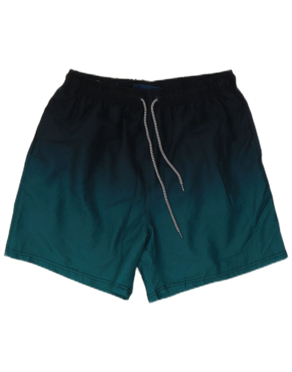 Bañador corto para hombre Mountain Warehouse Poliéster color block en azul medio