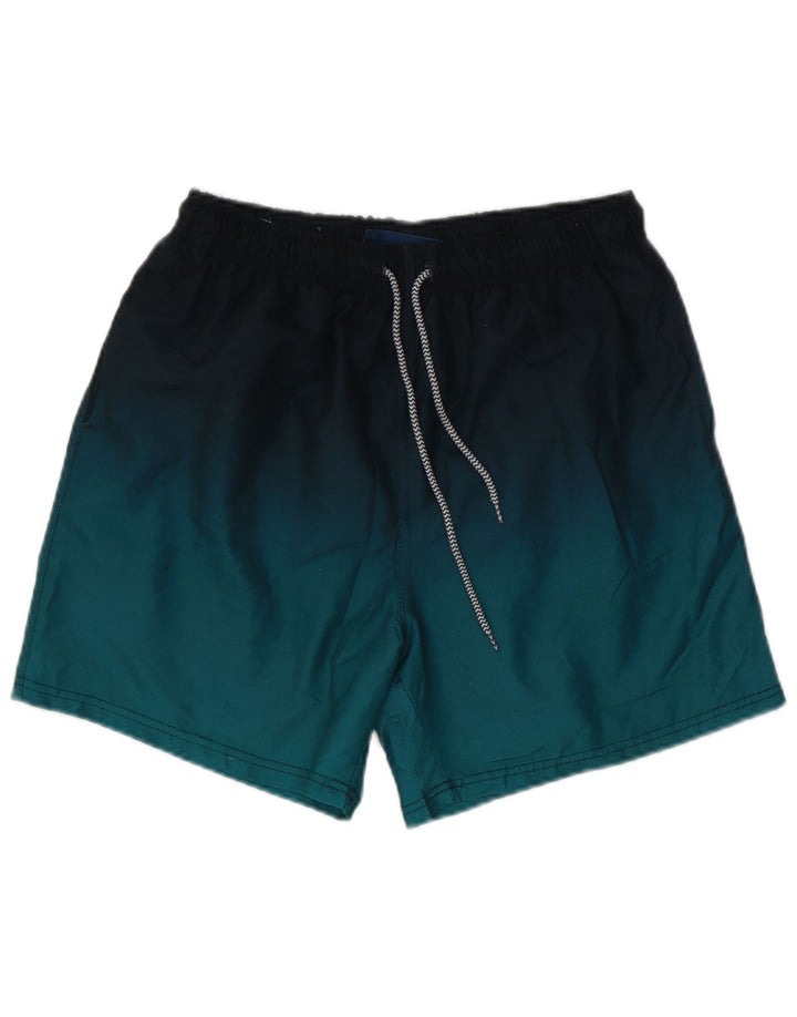 Bañador corto para hombre Mountain Warehouse Poliéster color block en azul medio