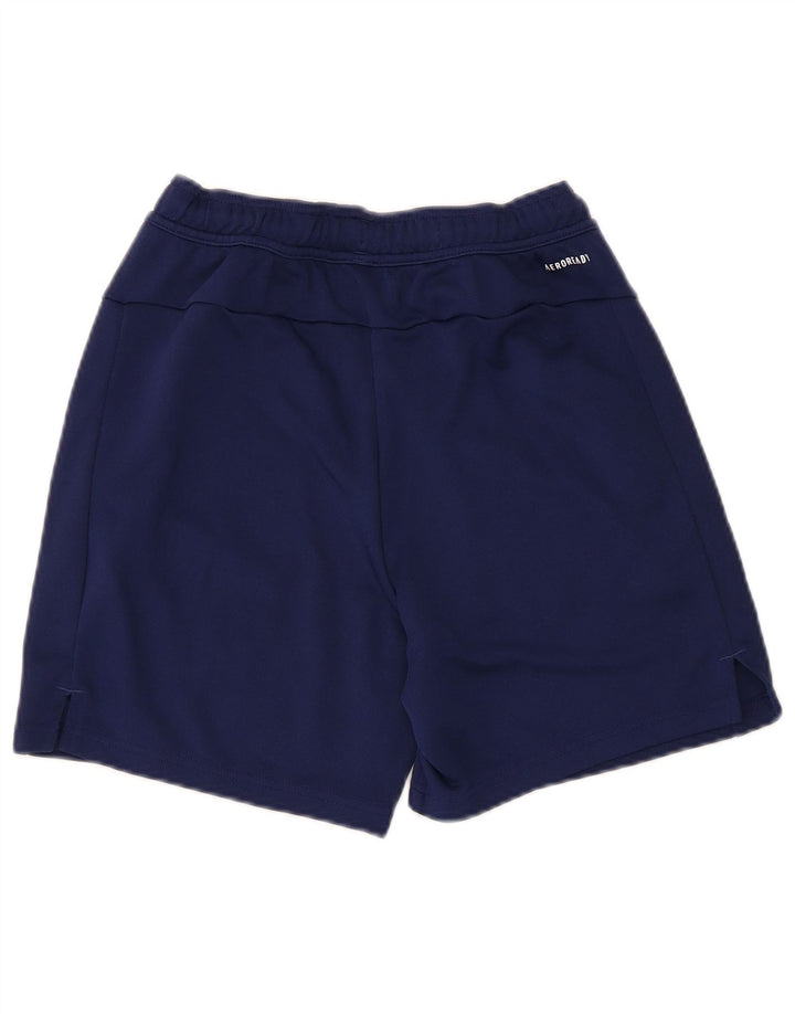 Adidas Mens Aeroready Sport Shorts Pequeño Azul Marino Poliéster