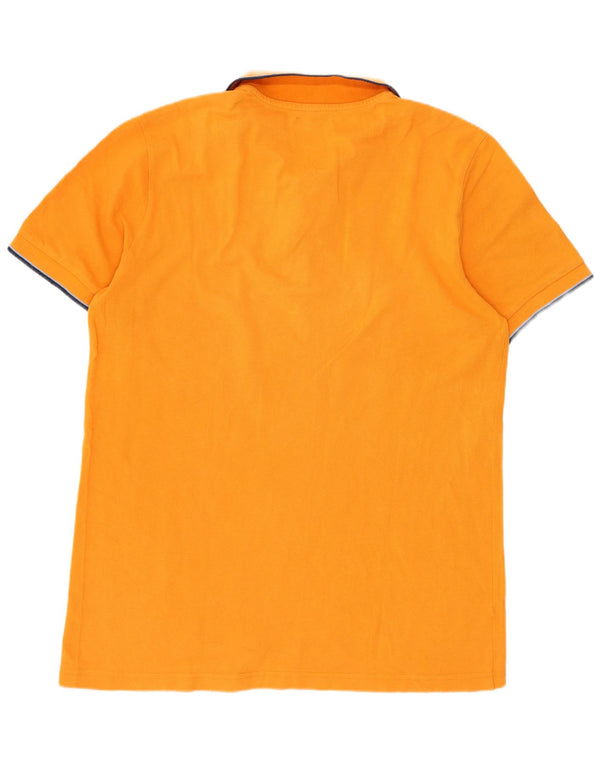 Kappa Polo Hombre Naranja Grande