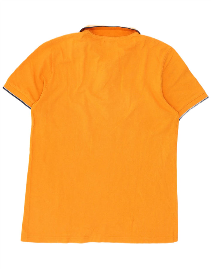 Kappa Polo Hombre Naranja Grande