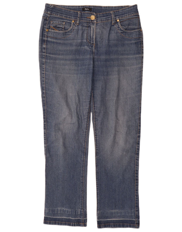 Vaqueros rectos para mujer M&Co UK 12 Medium W32 L30 Azul