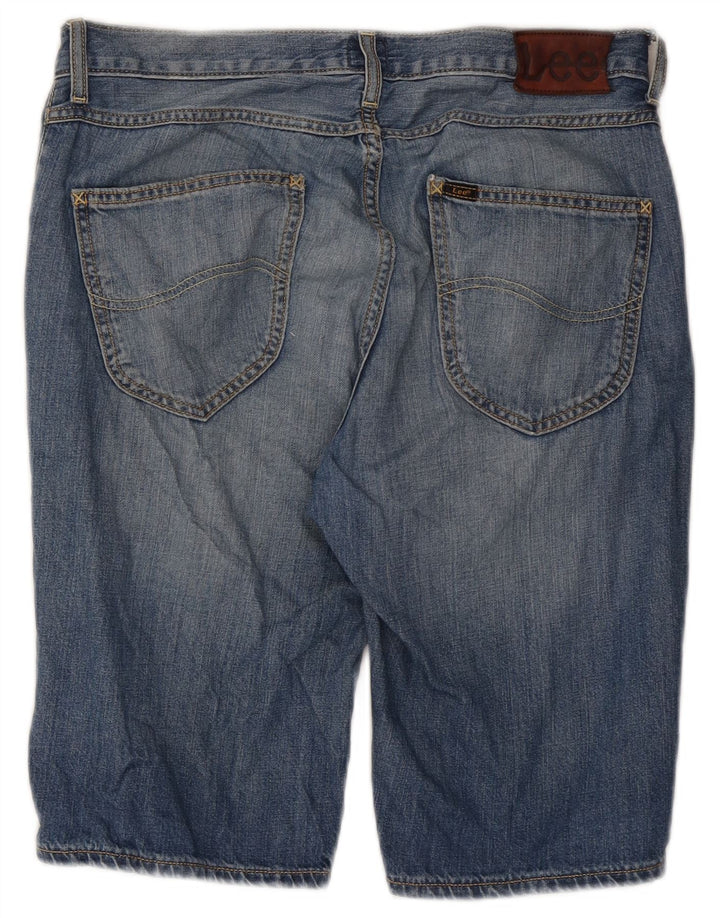Pantalones cortos vaqueros Lee para hombre W31 de algodón azul medio