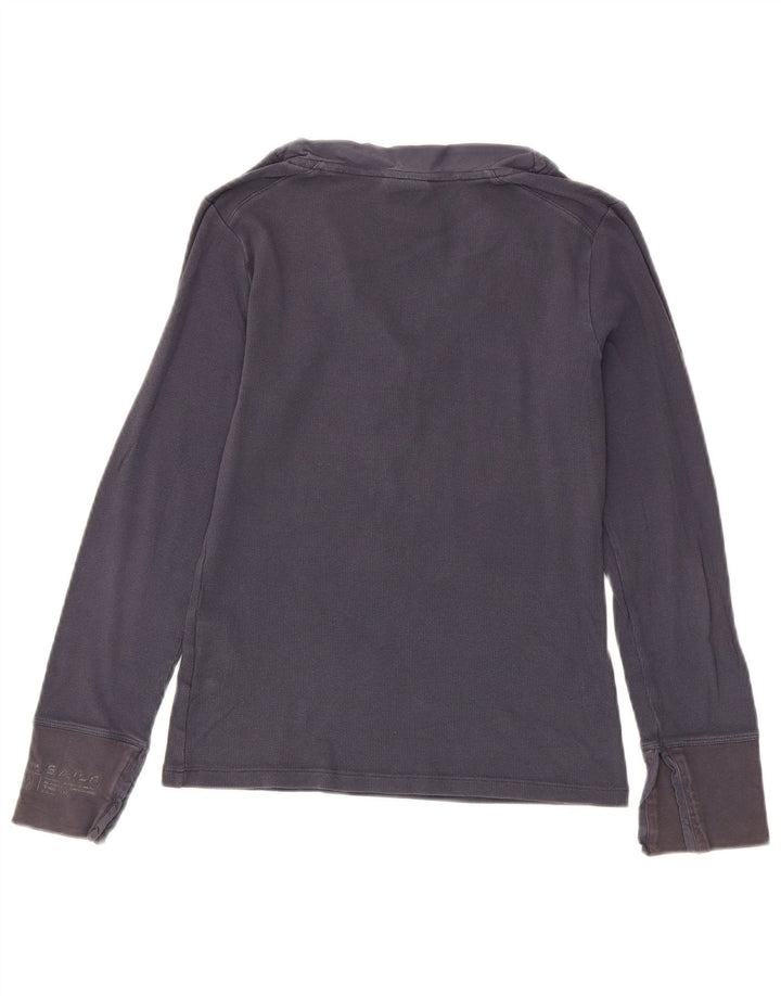 North Sails Camiseta de manga larga para mujer UK 40 Algodón azul marino mediano