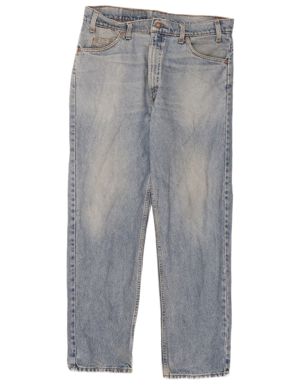 Levi's Jeans rectos 505 para hombre W36 L30 Algodón azul