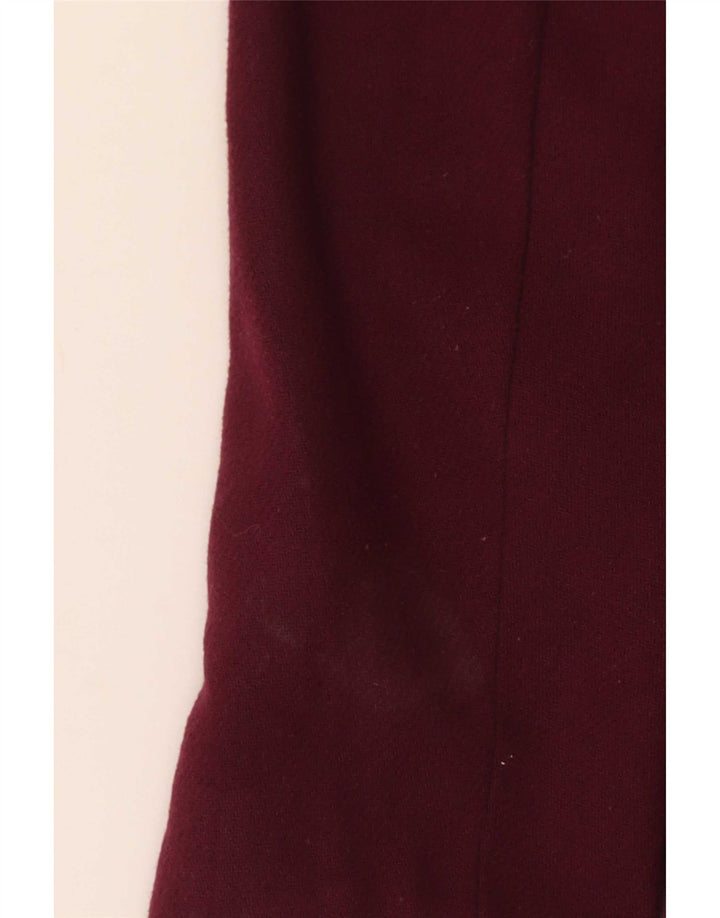 Marks & Spencer Abrigo para mujer UK 20 2XL Poliéster burdeos