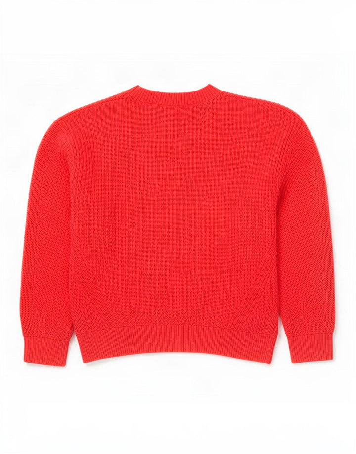 Gap Jersey De Cuello Redondo Para Hombre Jersey Pequeño De Algodón Rojo
