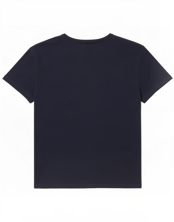 Camiseta Benetton Mujer UK 40 Medium Azul Marino