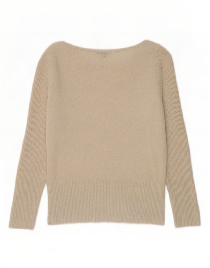 Massimo Dutti Blusa Mujer Top UK 10 Small Beige