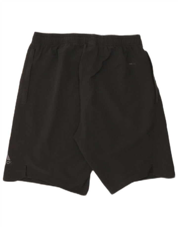 Adidas Mens Climalite Sport Shorts Gris Medio Poliéster