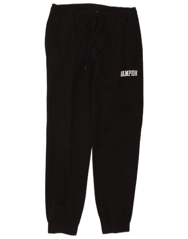 Champion Pantalones De Chándal Con Gráficos Para Hombre Joggers Large De Algodón Negro