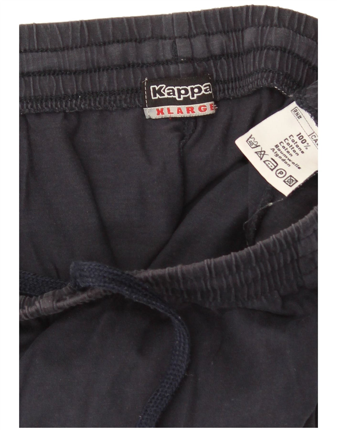 KAPPA Pantalón Chándal Hombre XL Azul Marino Algodón