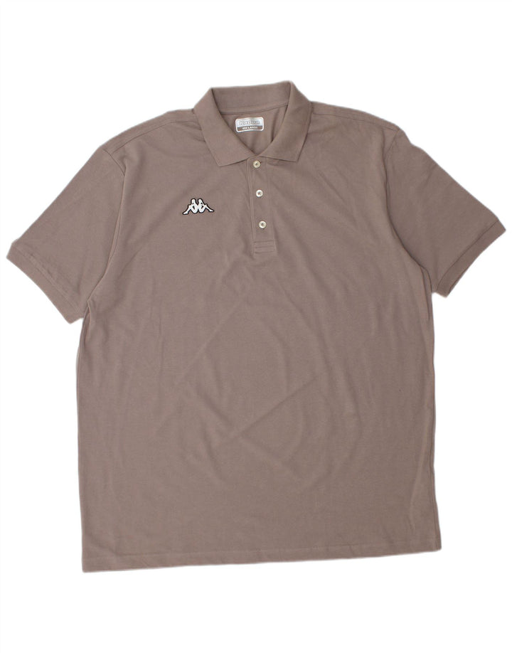 KAPPA Polo Hombre 3XL Algodón Gris