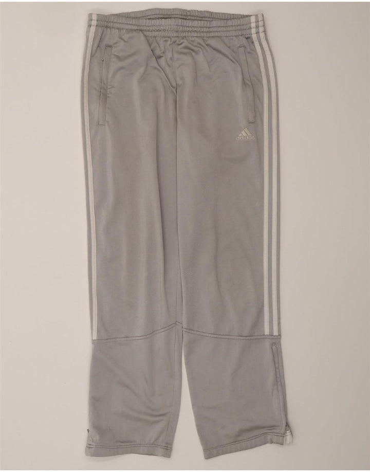 Pantalón de Chándal ADIDAS Hombre UK 40/42 Gris Medio Poliéster
