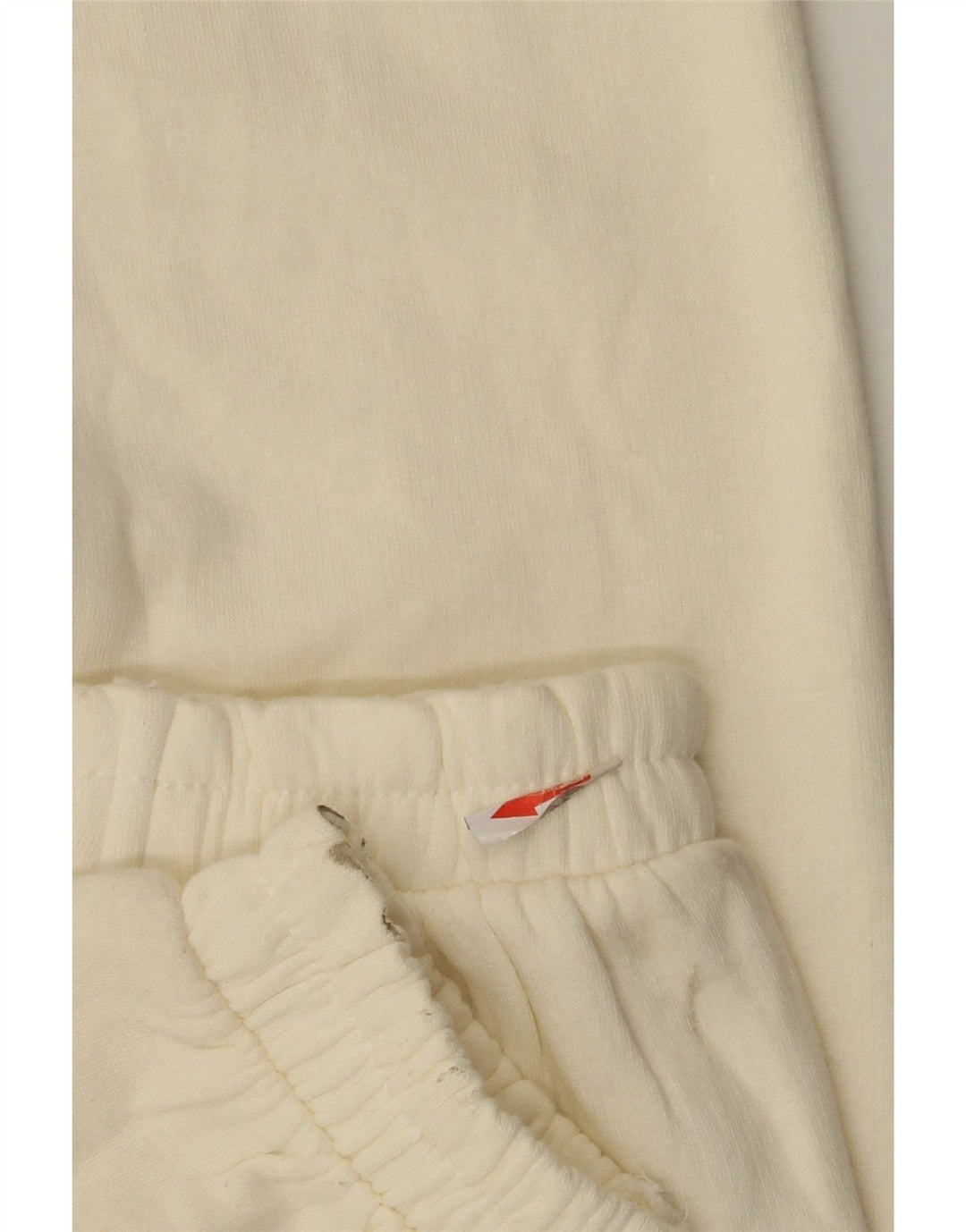 Zara Mujer Pantalones De Chándal Joggers UK 8 Small Off White Poliéster