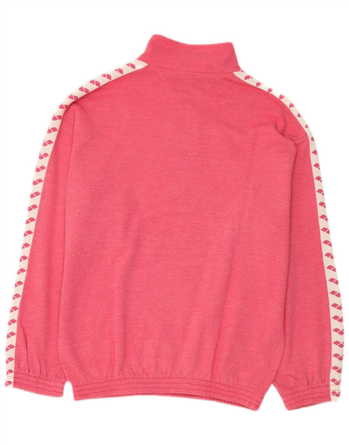 Arena Chándal completo con gráfico para hombre de algodón color block en rosa medio
