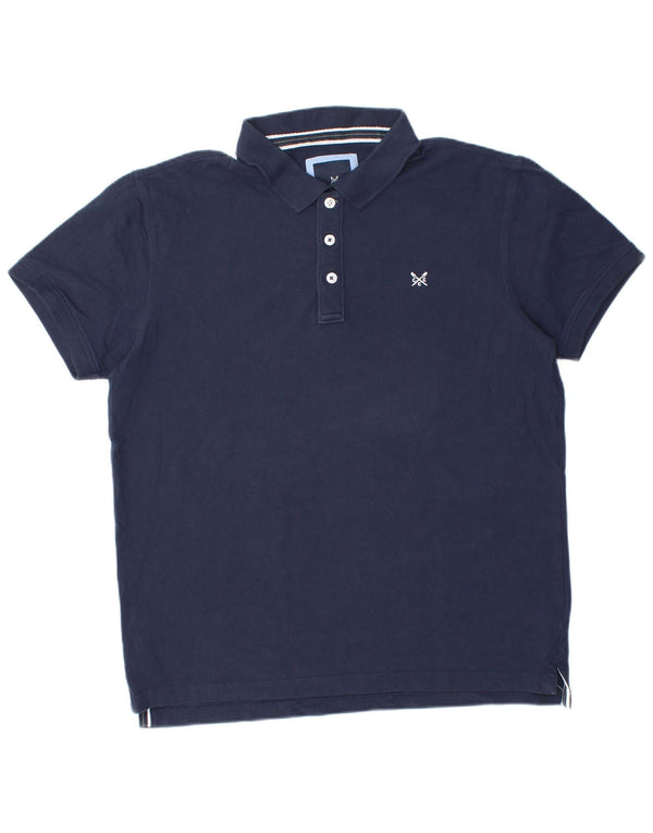 Crew Clothing Polo para hombre XL Azul marino Algodón