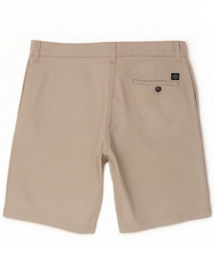Marks & Spencer Pantalones cortos chinos para hombre Medium W32 Algodón beige
