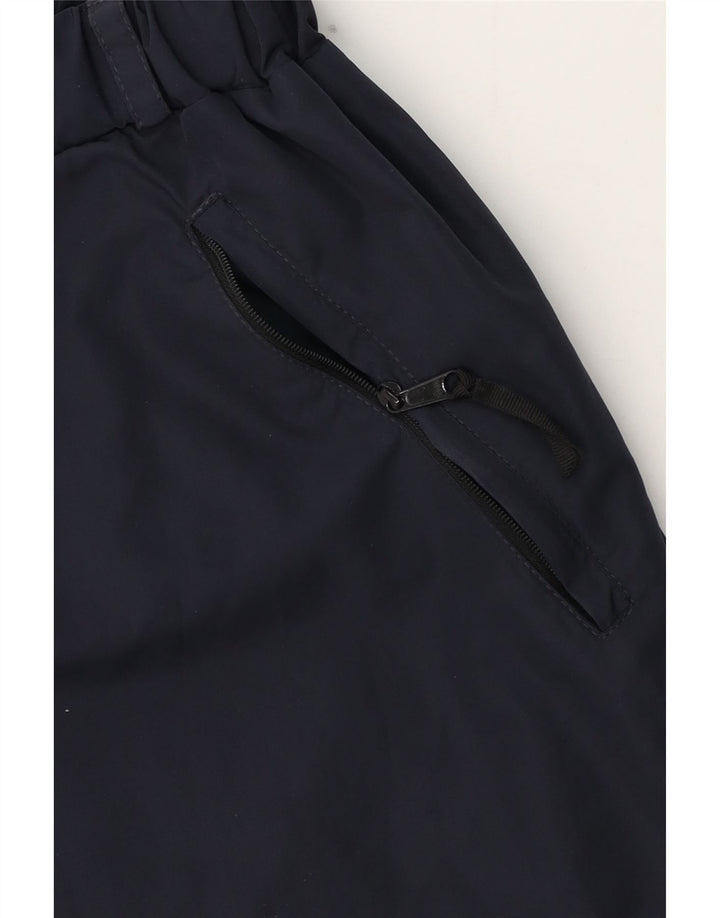 Pantalón de chándal vintage para hombre XL Poliéster azul marino