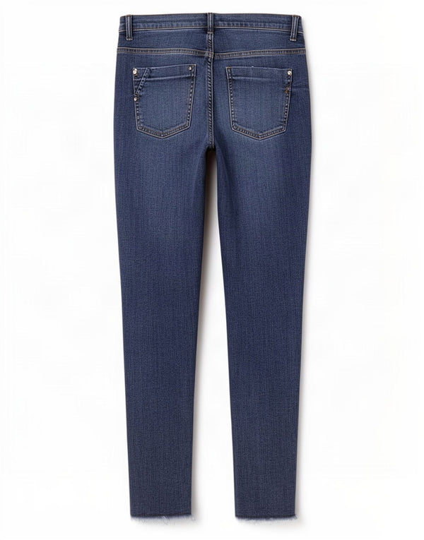 Zara Vaqueros pitillo para mujer EU 38 Small W28 L28 Azul