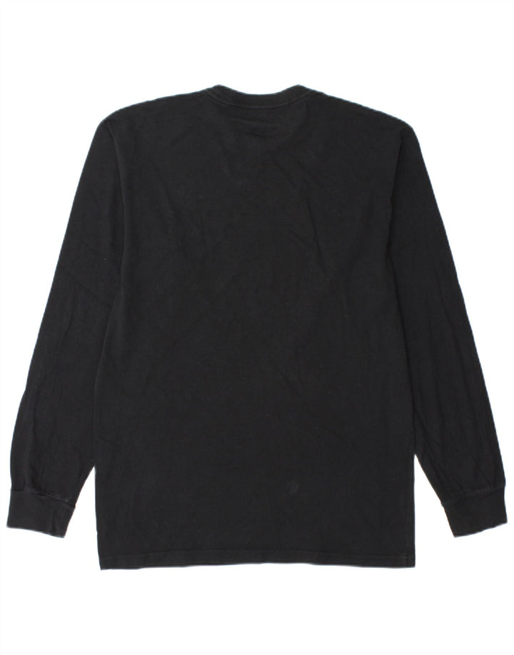 VANS Hombre Classic Fit Graphic Top Manga Larga Algodón Negro Mediano