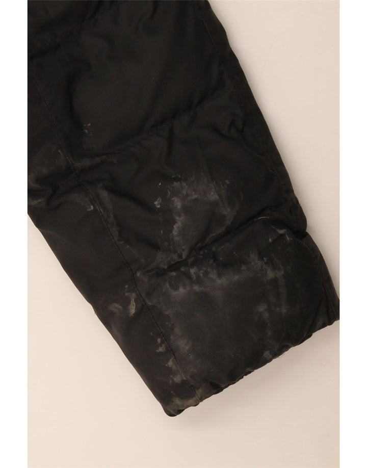 Nike Chaqueta acolchada con capucha para niños 12-13 años Grande Poliéster negro