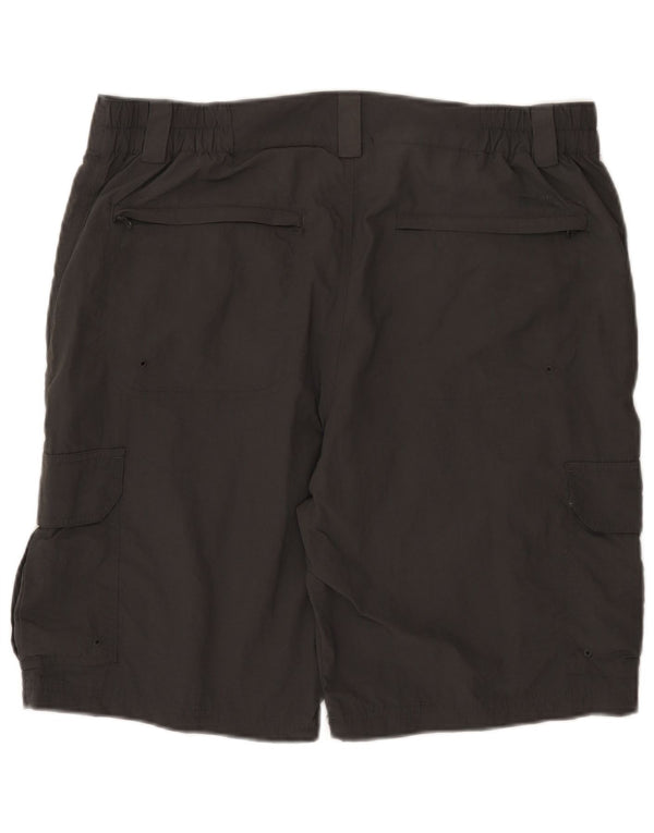 Pantalones cortos tipo cargo para hombre Mountain Warehouse W36 Large Grey Polyamide