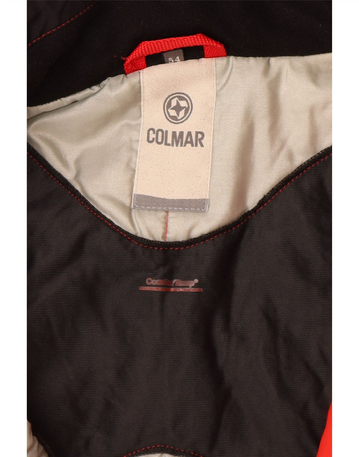 Colmar Chaqueta De Esquí Con Capucha Y Estampado Para Hombre IT 54 Large Red Colourblock Poliamida