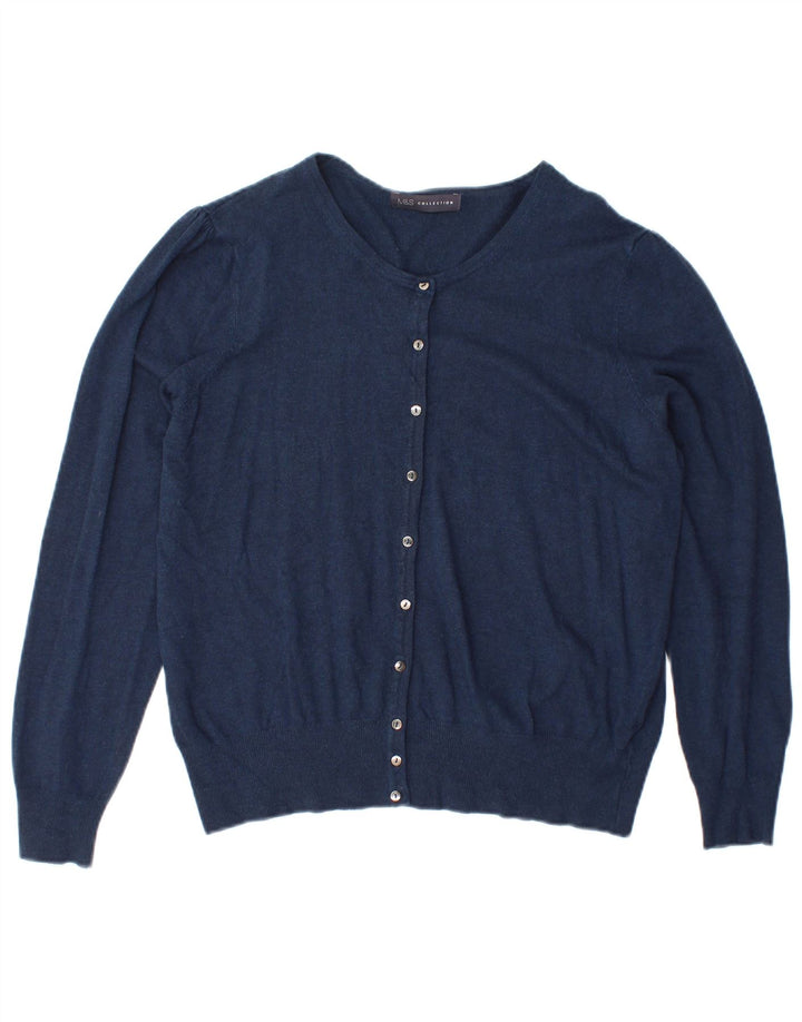 Marks & Spencer - Cárdigan para mujer (talla 40), color azul marino
