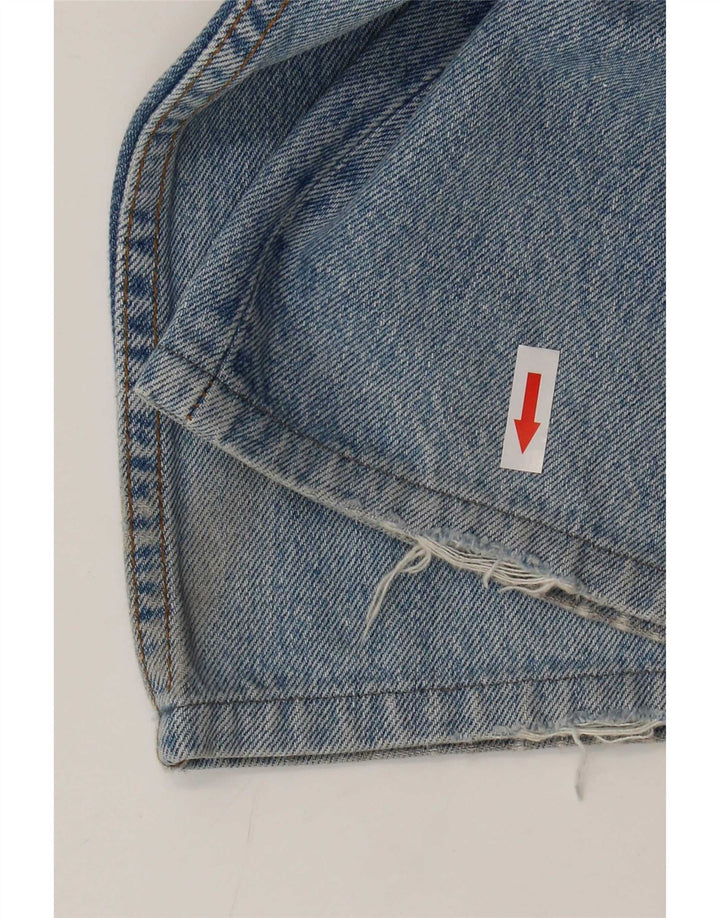 Levi's Jeans rectos desgastados 501 para hombre W34 L29 Algodón azul