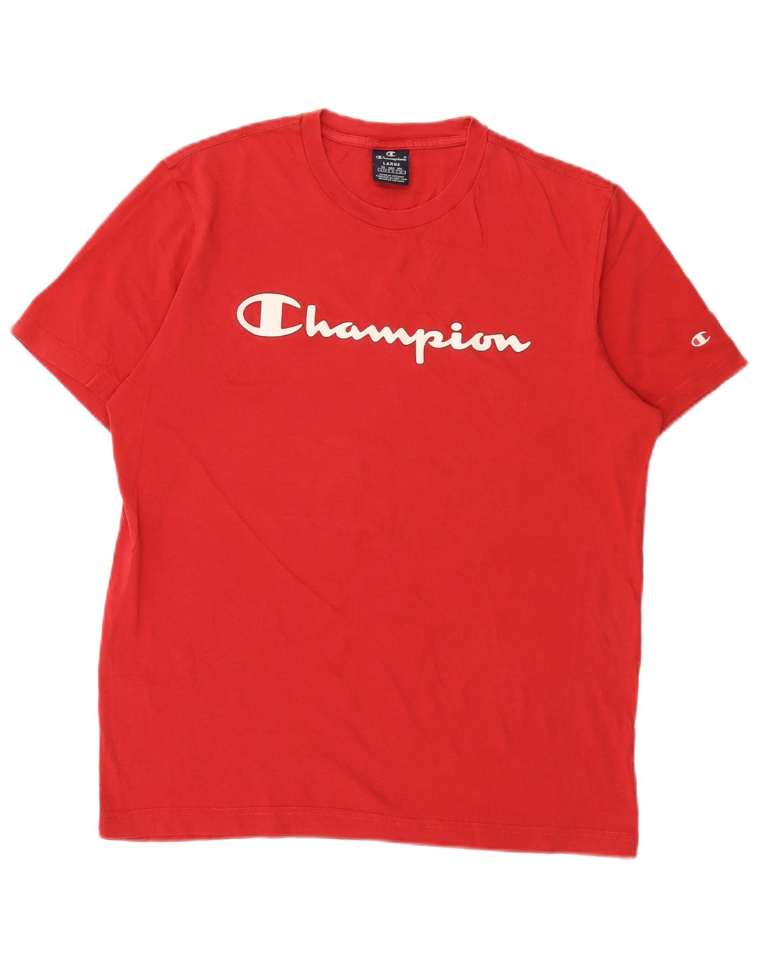 Champion Camiseta Gráfica para Hombre Top Grande Rojo