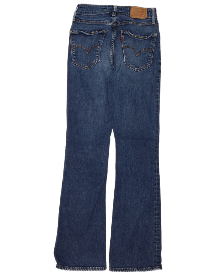 LEVI'S Vaqueros Bootcut De Tiro Alto Para Mujer W24 L30 Lyocell Azul