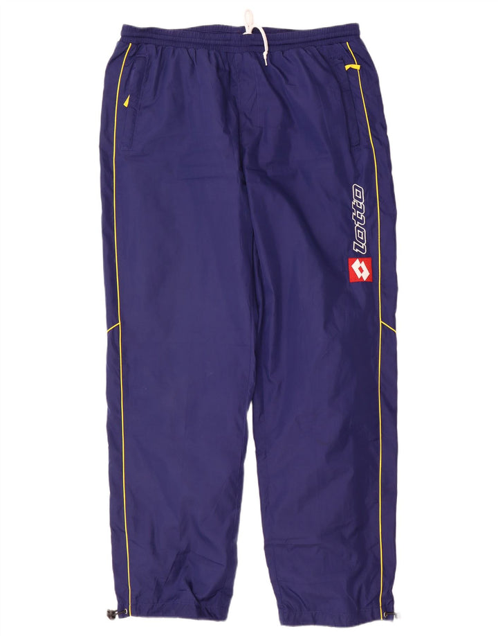 Lotto Pantalón De Chándal Gráfico Hombre UK 42/44 XL Azul Marino Poliéster