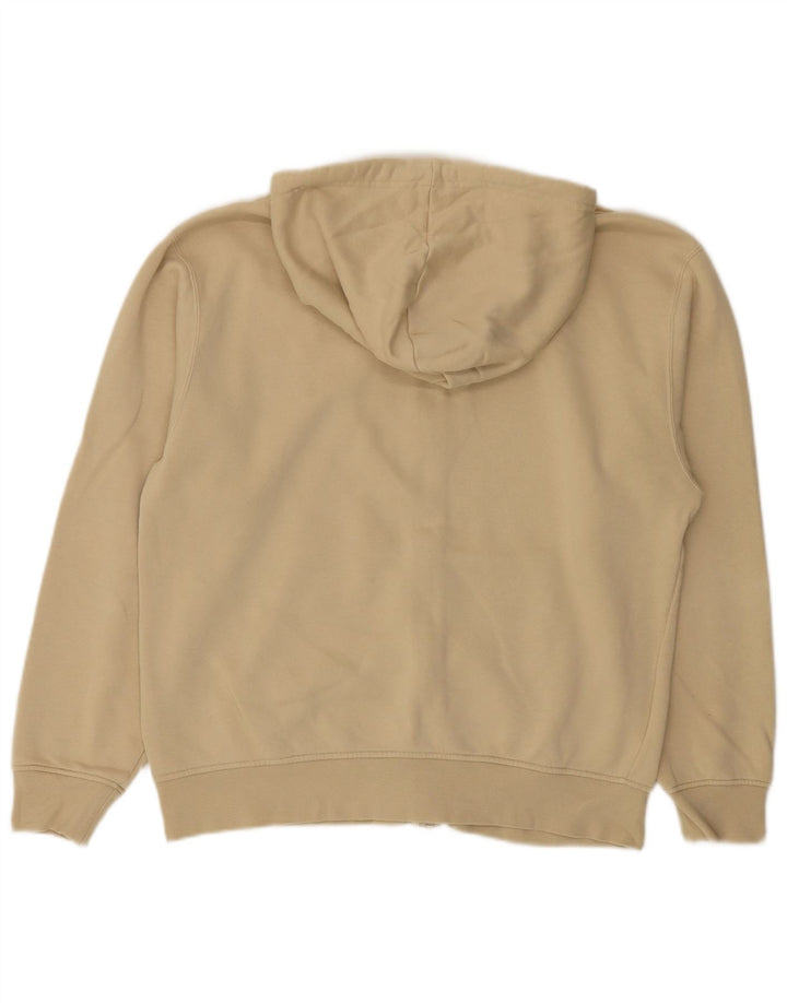 Jordan - Sudadera con capucha y cremallera para hombre, algodón beige medio