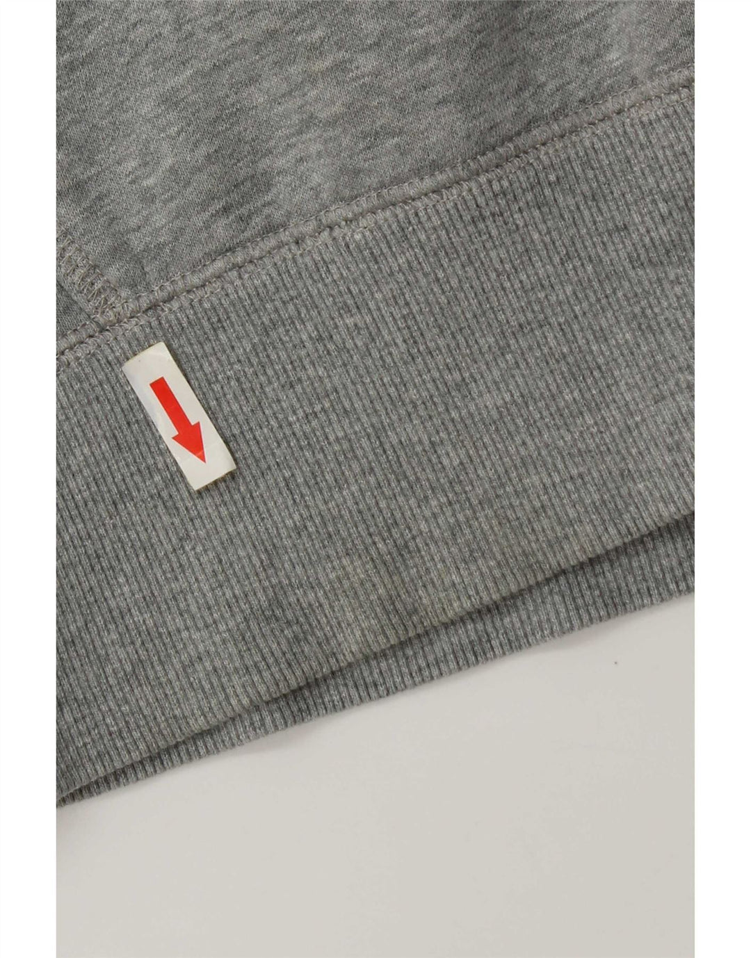 Nike - Sudadera con capucha y cremallera para hombre, algodón moteado en gris medio