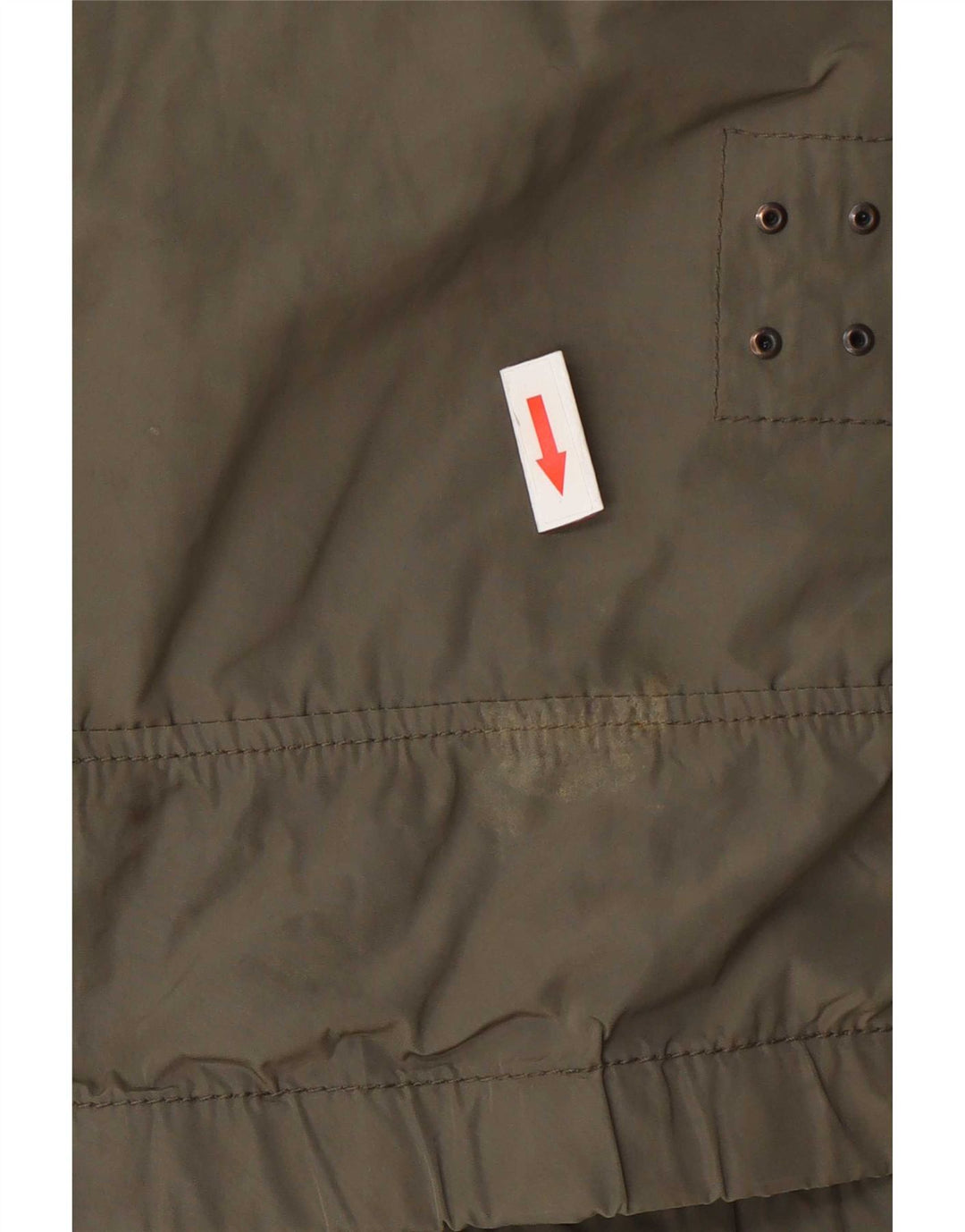 Dkny Chaqueta Bomber para Hombre UK 44 2XL Caqui