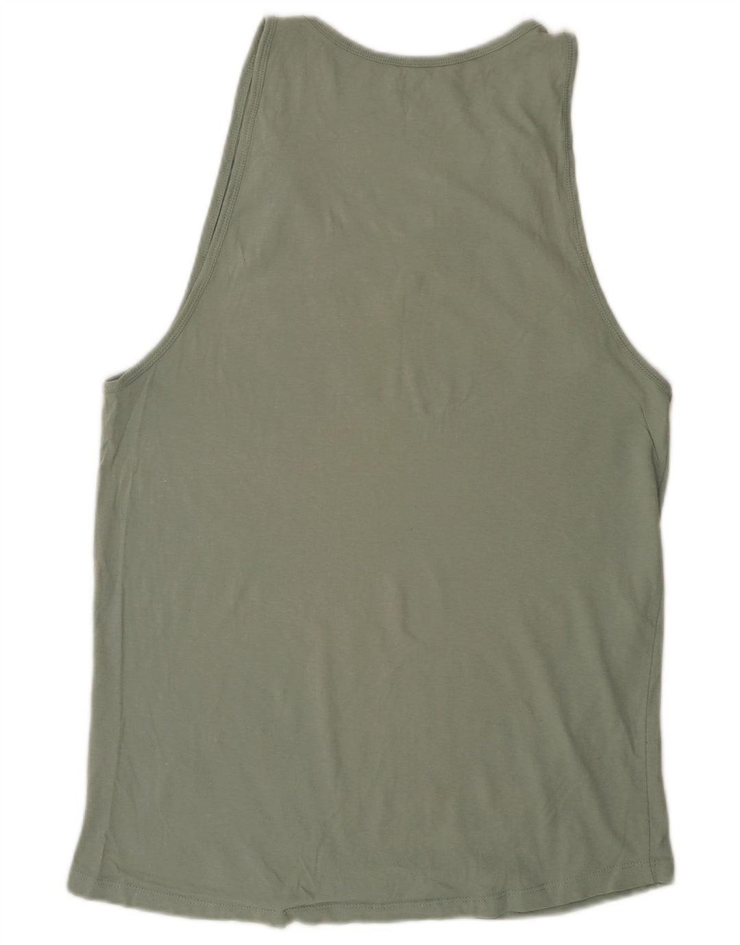 Jack & Jones Hombre Graphic Vest Top Large Algodón Verde