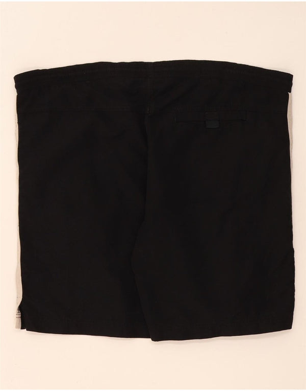 Puma Pantalones cortos deportivos para hombre XL Negro Colorblock Poliéster
