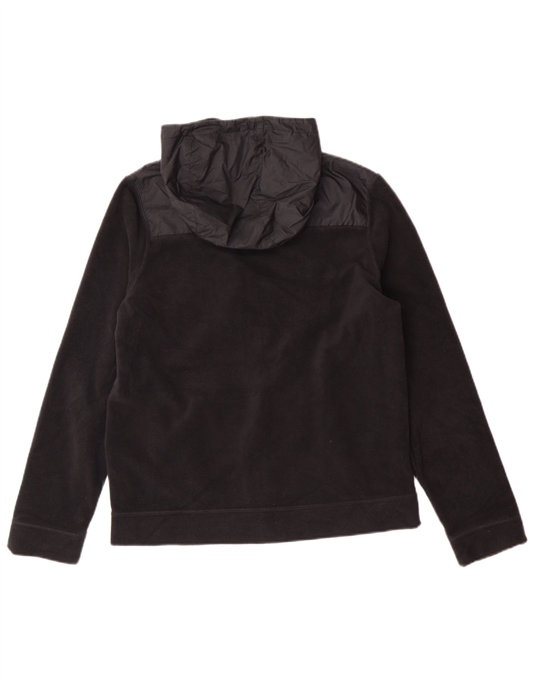 Nike Chaqueta Polar con Capucha Niña 13-14 Años XL Negro Poliéster Deporte