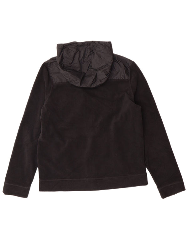 Nike Chaqueta Polar con Capucha Niña 13-14 Años XL Negro Poliéster Deporte