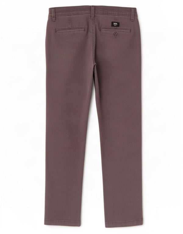 Vans Pantalón chino slim fit para hombre W32 L32 Algodón gris