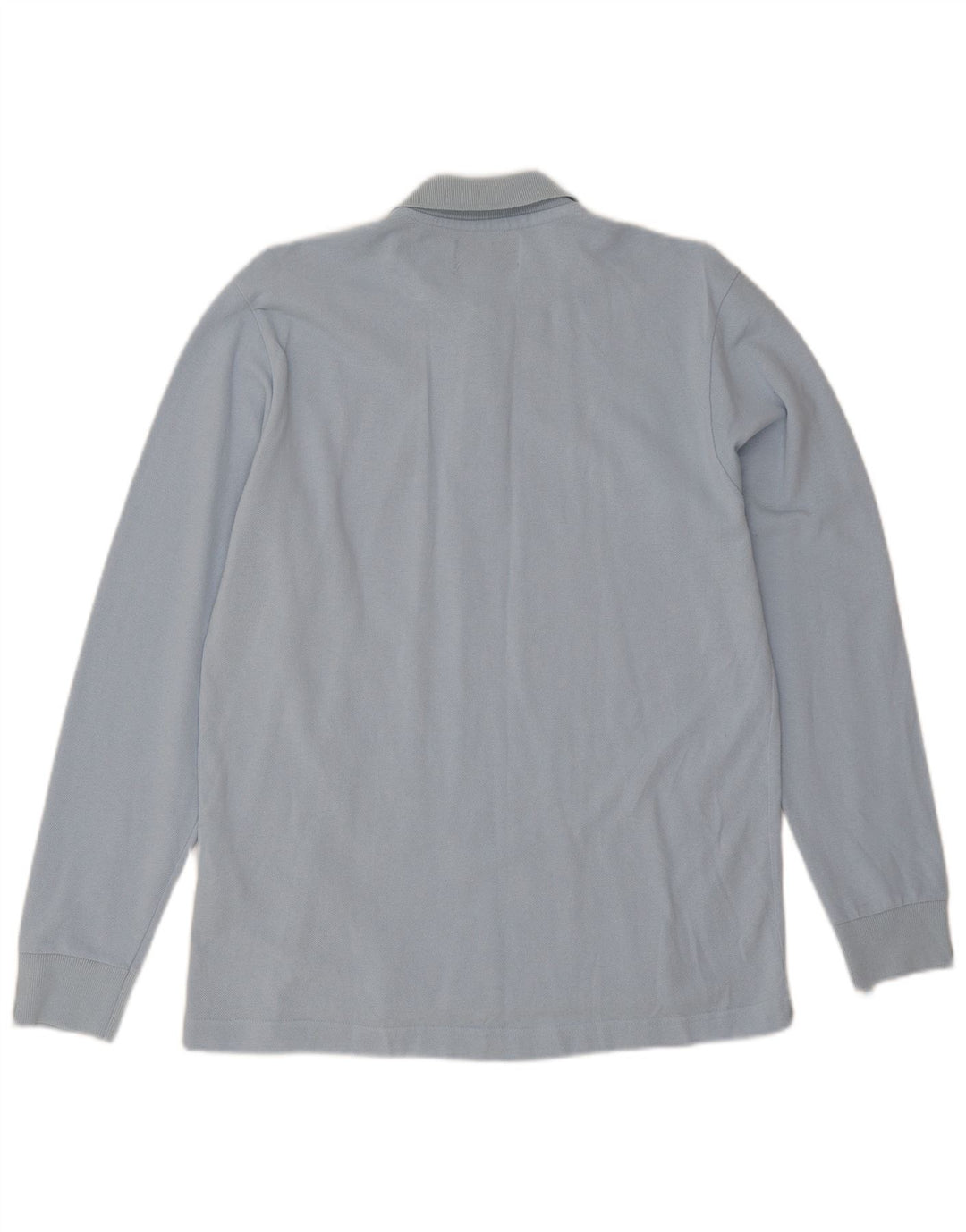 Kappa Polo De Manga Larga De Algodón Azul Medio Hombre