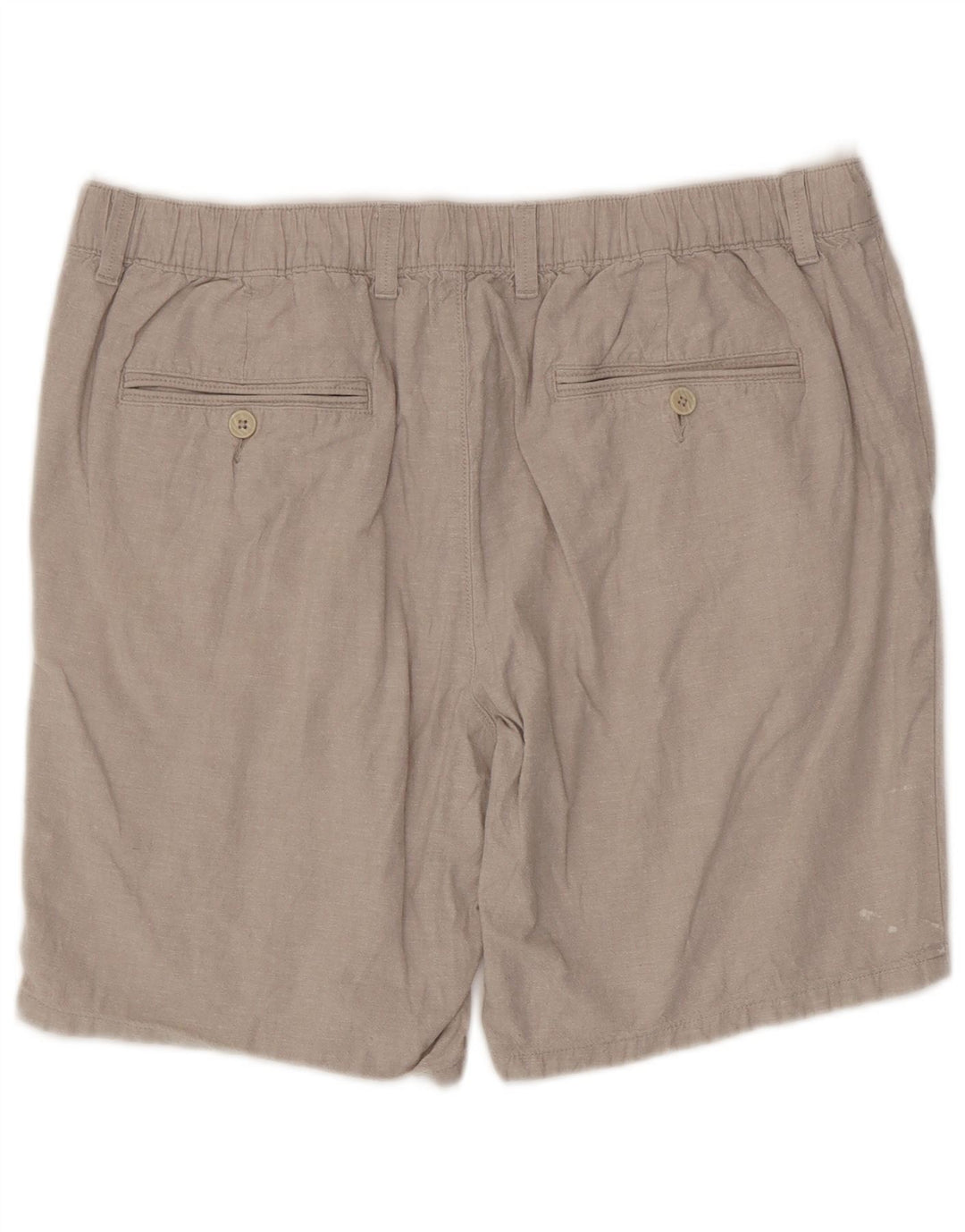 Marks & Spencer Pantalones cortos chinos para hombre W36 Algodón gris grande
